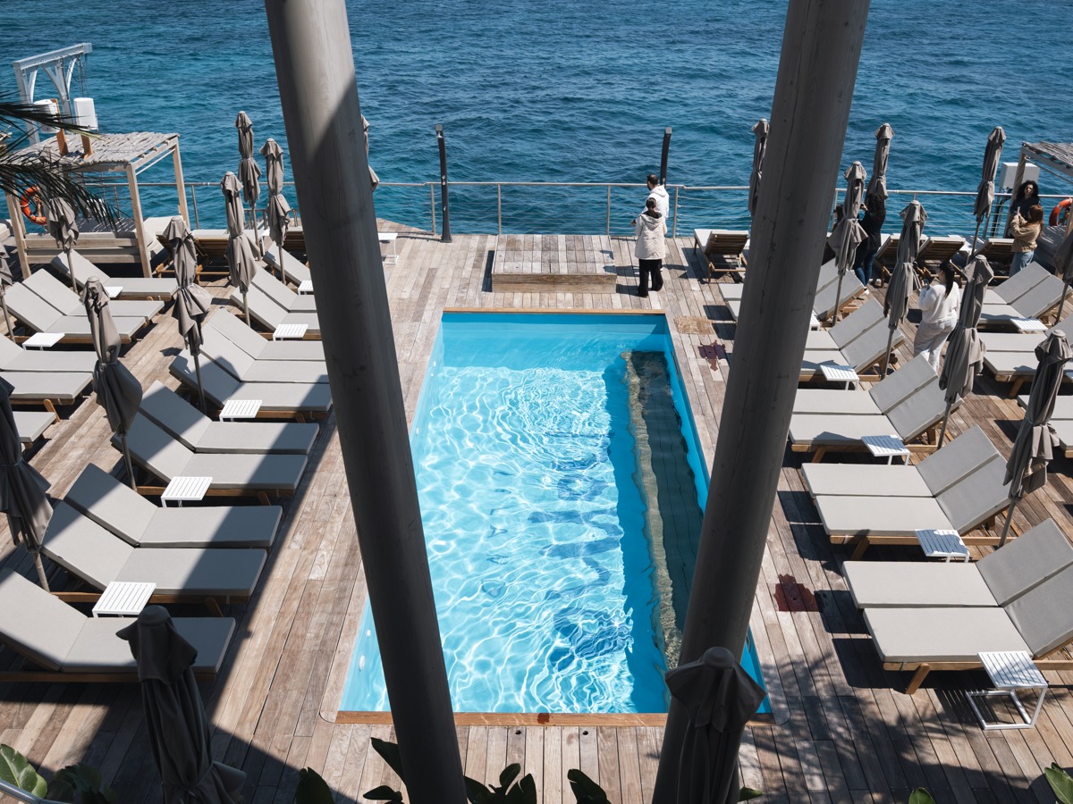 Noma Island Open Sea Pool & Daybeds
